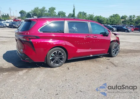 2024 Toyota Sienna Xse from USA, damaged, VIN 5TDDRKEC6RS181167